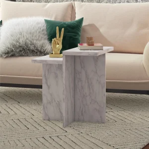 Brielle | Salontafel in Wit Marmerlook