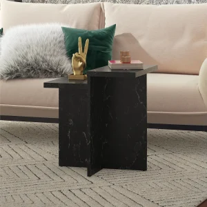 Brielle | Salontafel in Zwart Marmerlook