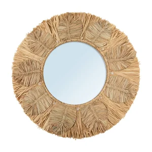 De Palm Tree Spiegel – Naturel – M De Palm Tree Spiegel – Naturel – M