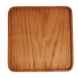 De Teak Square Bord – Naturel – M