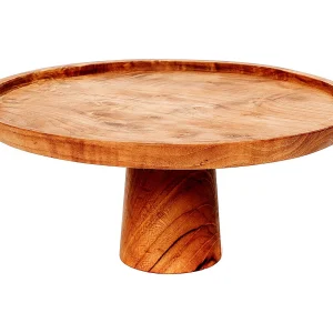 De Teak Root Taart Plateau – L De Teak Root Taart Plateau – L