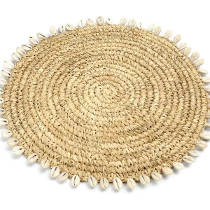 De Raffia Shell Placemat – Naturel De Raffia Shell Placemat – Naturel
