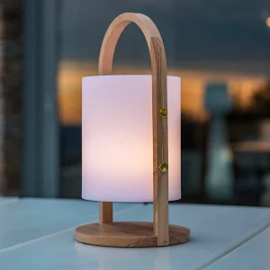 Draadloze LED lantaarn H37CM WOODY Draadloze LED lantaarn H37CM WOODY