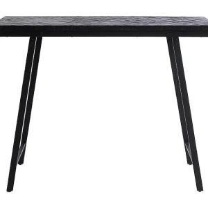 De Visgraat Hoge Tafel – Zwart – 140
