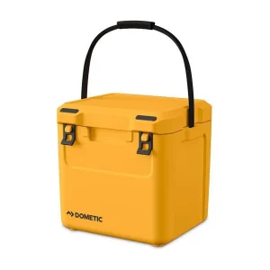 DOMETIC Cool Ice CI 28L Isotherme Koelbox Oranje – Rotatiegegoten Isolatie, Capaciteit 32 Blikjes, Ergonomische Handgrepen