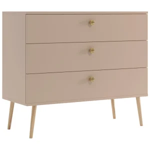 Commode NATURA 100 cm Beige Macchiato met 3 laden Commode NATURA 100 cm Beige Macchiato met 3 laden