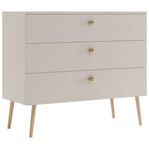 Commode NATURA 100 cm Kasjmier met 3 laden Commode NATURA 100 cm Kasjmier met 3 laden