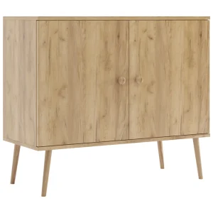 Commode NATURA 100 cm Eiken Craft Goud 2-deurs