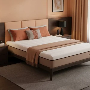 BUDWING Matras Hybrid Sense 160×200 cm met Antibacteriële Behandeling, Traagschuim en Pocketveren BUDWING Matras Hybrid Sense 160×200 cm met Antibacteriële Behandeling, Traagschuim en Pocketveren