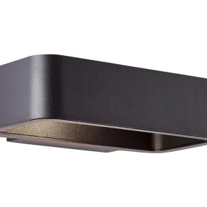 Buitenwandlamp LED BRILLIANT GOLDA 7W 510lm Mat Zwart IP54 Warm Wit Licht 3000K Buitenwandlamp LED BRILLIANT GOLDA 7W 510lm Mat Zwart IP54 Warm Wit Licht 3000K