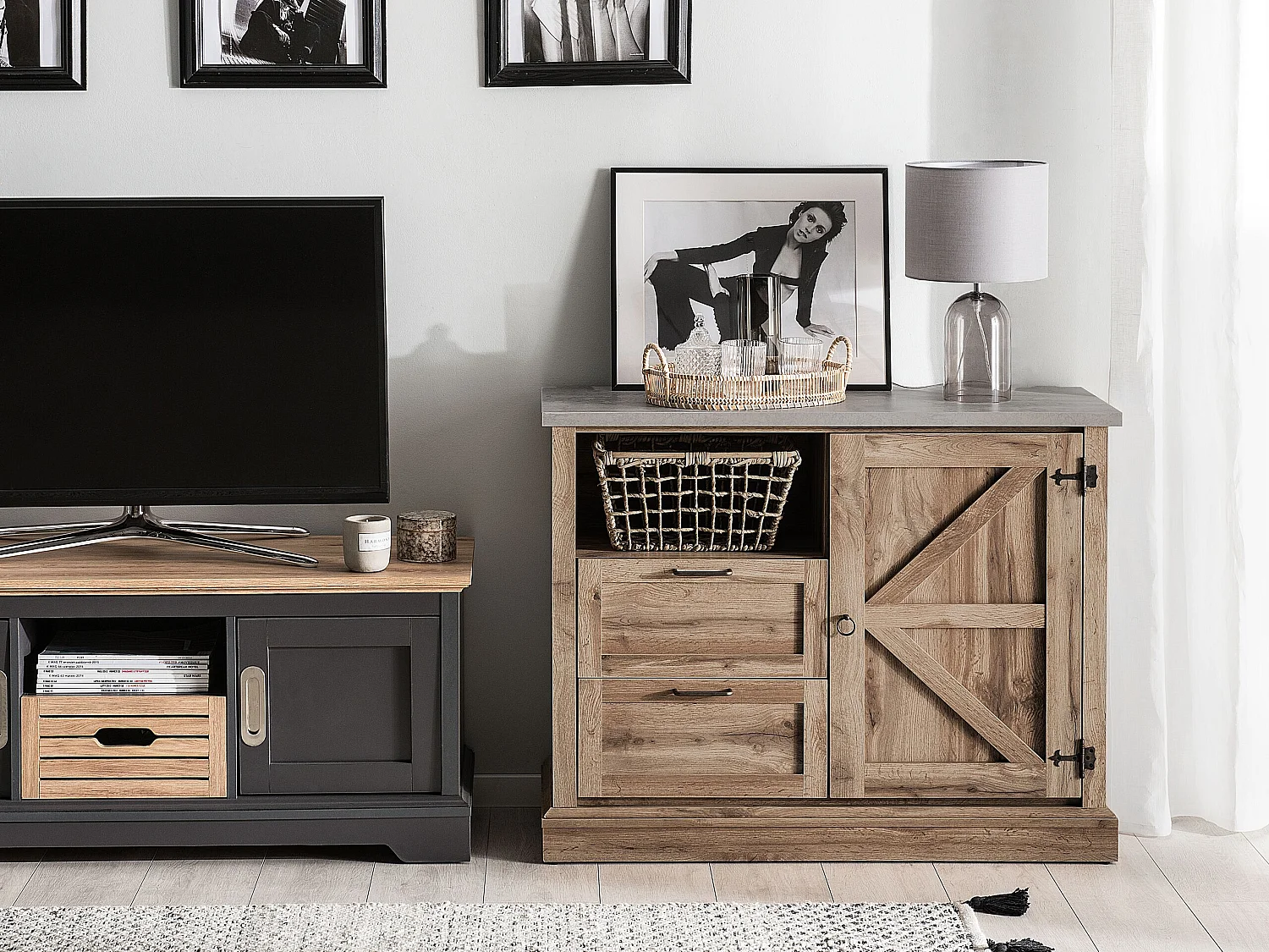 Dressoir TORONTO Lichtbruin