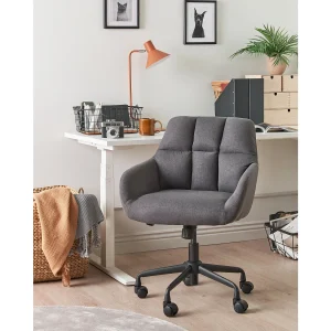 Bureaustoel Draaibaar PALMDALE Grijs Bureaustoel Draaibaar PALMDALE Grijs