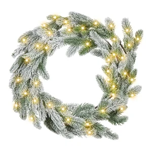 Decoratieve krans ALBINI Groen