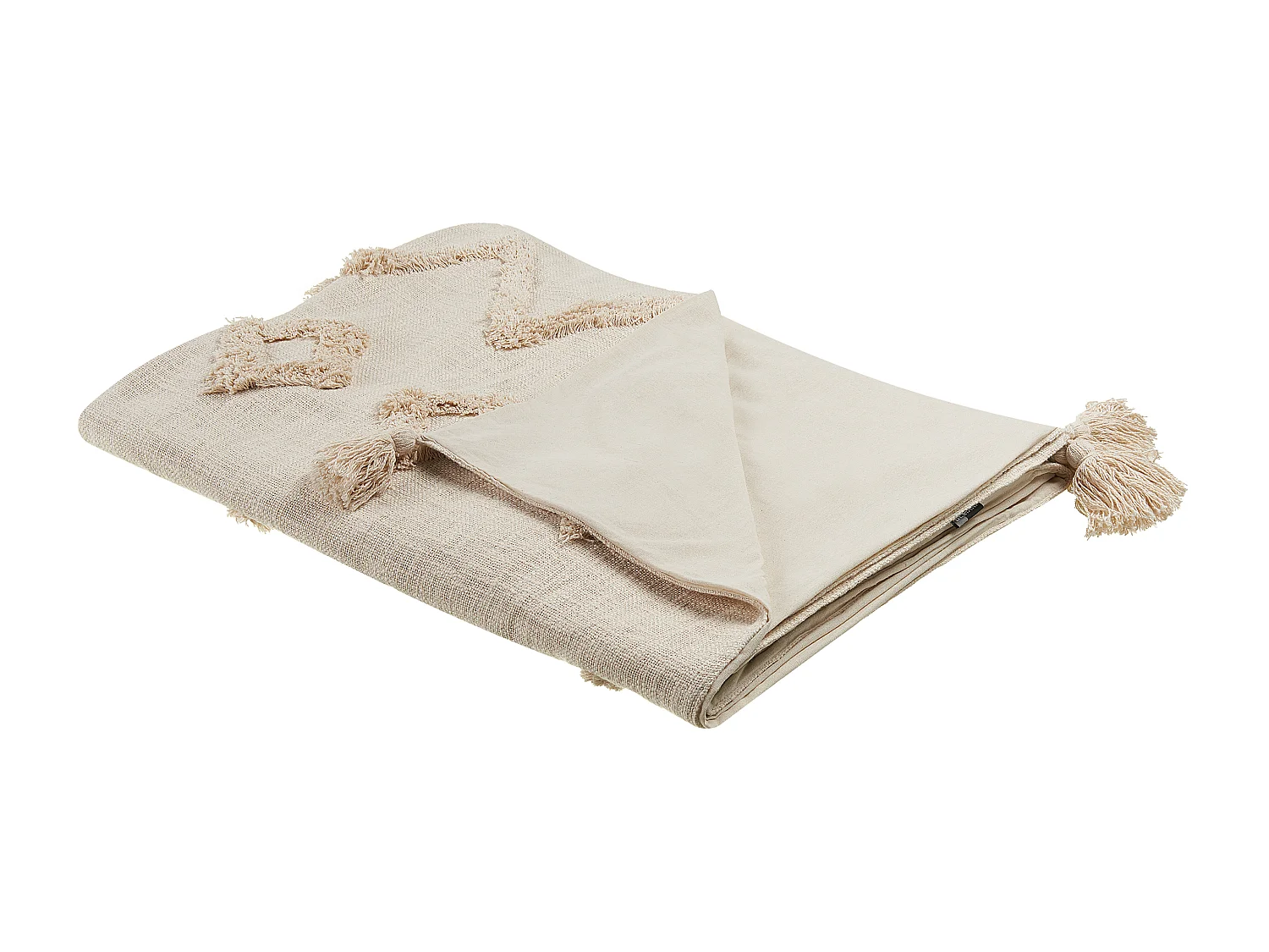 Deken beige 130 x 180 cm GUNA