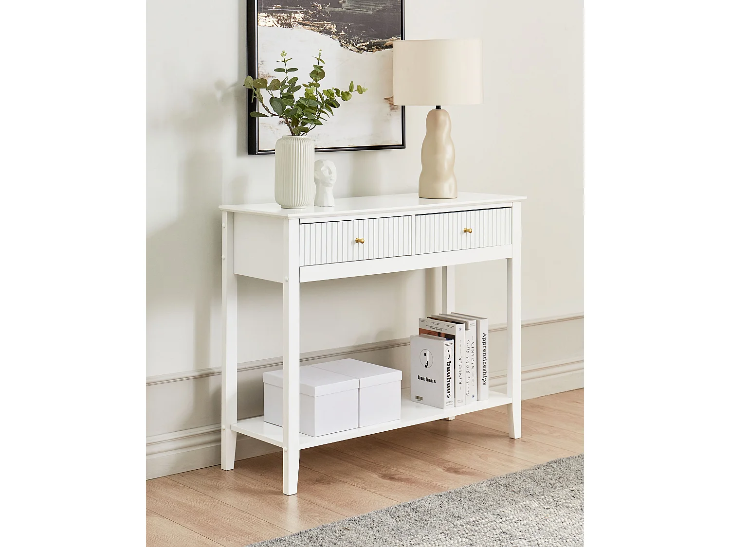 Consoletafel ASSISI Wit