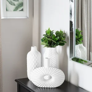 Decovaas EMAR Steengoed 31 cm Wit