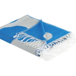 Deken blauw 130 x 170 cm KIHUN Deken blauw 130 x 170 cm KIHUN
