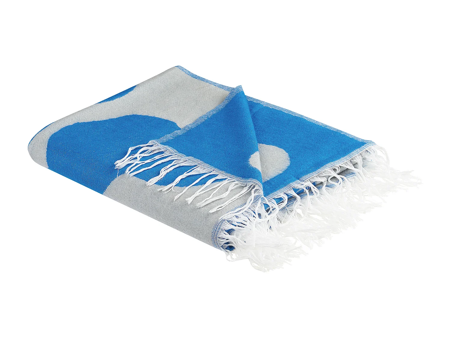 Deken blauw 130 x 170 cm KIHUN