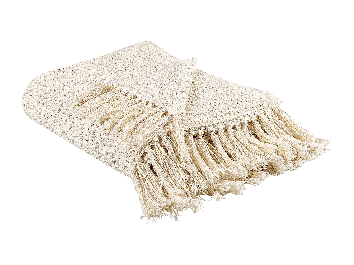 Deken beige 125 x 150 cm MALU