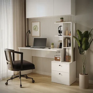 Bureau wit 136x55x138 denton Bureau wit 136x55x138 denton