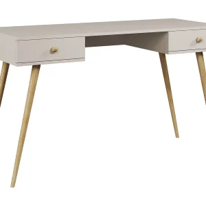 Bureau NATURA 135 cm Kasjmier met 2 laden