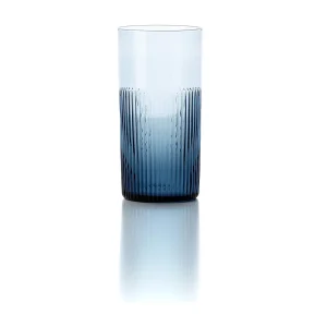 De Azure Gegolfde Hoge Tumbler – Blauw De Azure Gegolfde Hoge Tumbler – Blauw