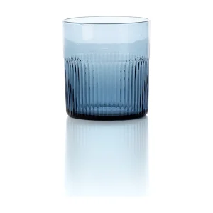 De Azure Gegolfde Lage Tumbler – Blauw De Azure Gegolfde Lage Tumbler – Blauw