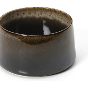 De Kyoto Kom – Donkerbruin Keramiek – L