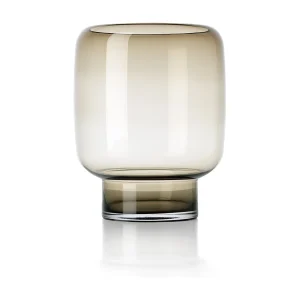 De Smoky Cube Vaas – Bruin – L