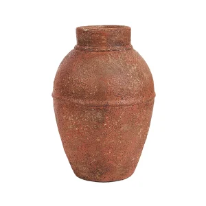 De Amphora Rustica Vaas – Terracotta – L De Amphora Rustica Vaas – Terracotta – L