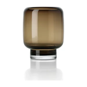 De Smoky Cube Vaas – Bruin – S