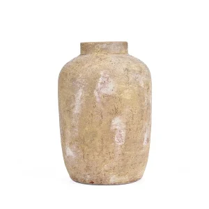 De Clay Echo Vaas – Crème – M De Clay Echo Vaas – Crème – M