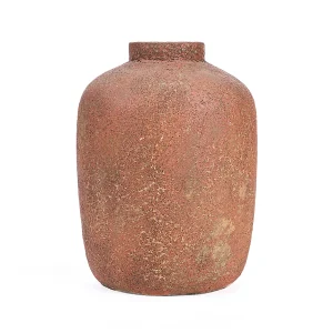 De Clay Echo Vaas – Terracotta – L De Clay Echo Vaas – Terracotta – L