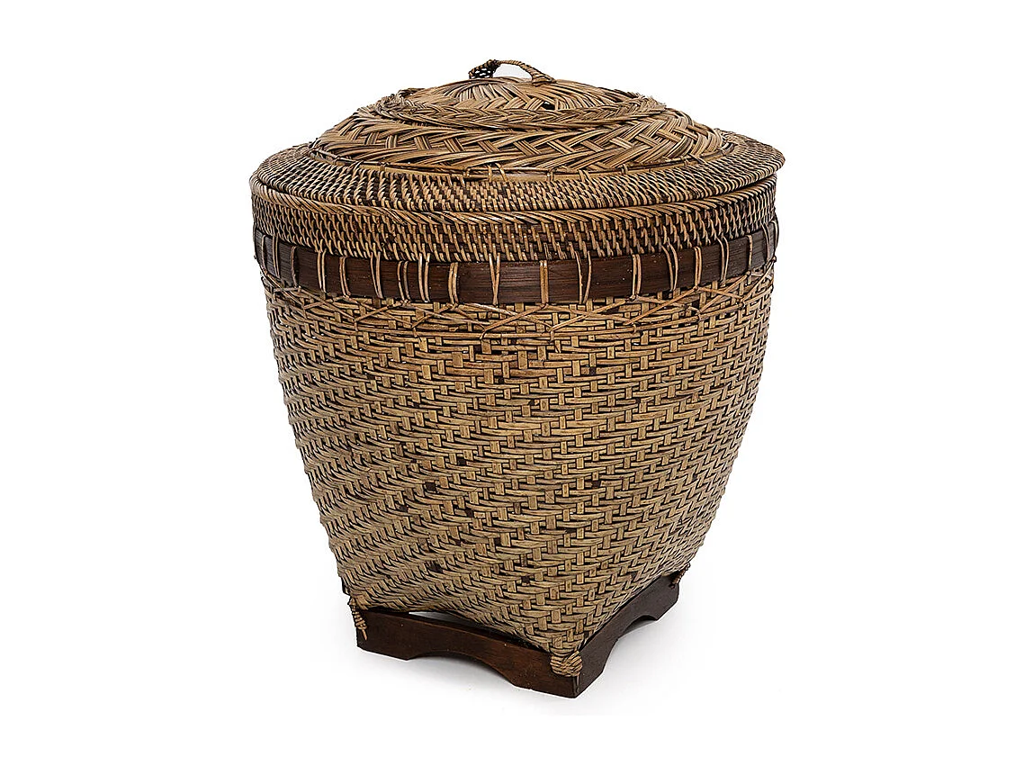 De Colonial Storage Mand - Naturel Bruin - M
