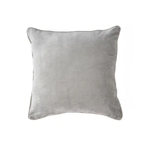 De Velvet Crush Kussensloop – Grijs – 50×50