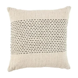 De Misty Kussenhoes – Naturel Zwart De Misty Kussenhoes – Naturel Zwart