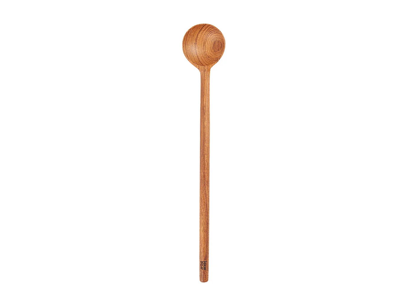 De Teak Root Platte Doseerlepel