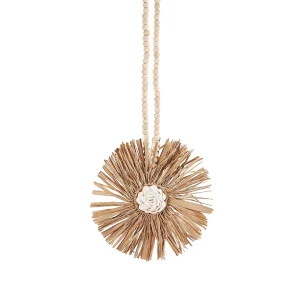 De Raffia Bunga Tassel – Naturel