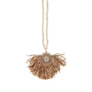 De Raffia Tajoe Tassel – Naturel