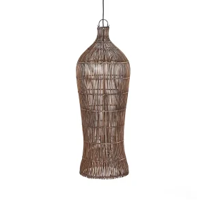 De Oasis Tower Hanglamp – Donker Walnoot – XL