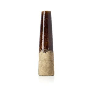 De Amber Kegelvaas – Betonbruin – L De Amber Kegelvaas – Betonbruin – L