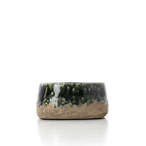 De Moss Kom Bloempot – Beton Groen – Laag De Moss Kom Bloempot – Beton Groen – Laag
