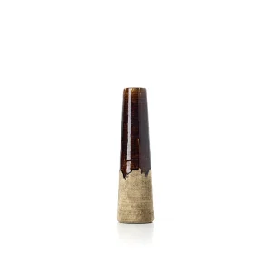 De Amber Kegelvaas – Betonbruin – S De Amber Kegelvaas – Betonbruin – S