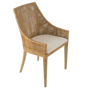 Chaise en rotin H 88cm – JULIE Chaise en rotin H 88cm – JULIE