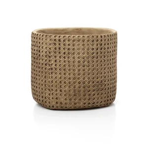 De RattanRock Plantenbak – Natuurlijk – XL De RattanRock Plantenbak – Natuurlijk – XL