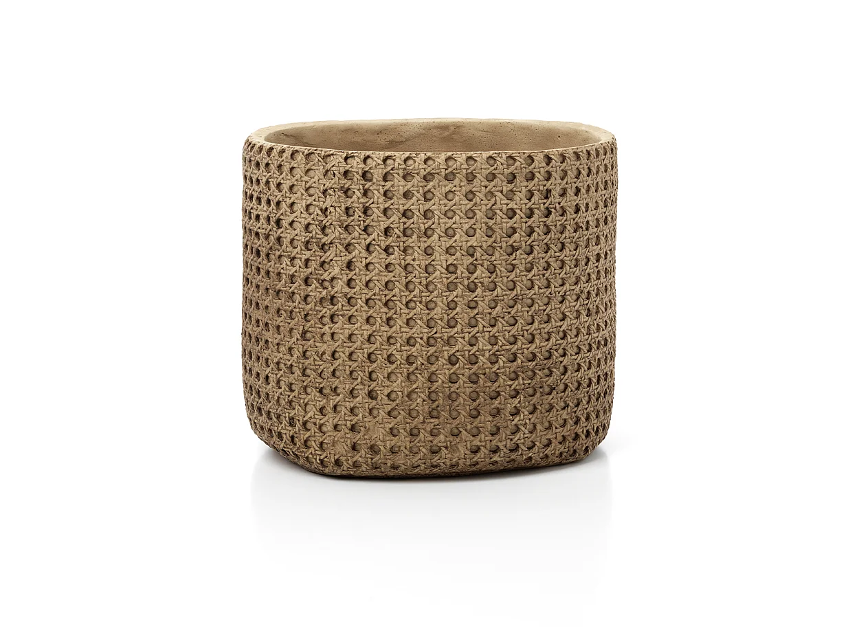 De RattanRock Plantenbak - Natuurlijk - XL