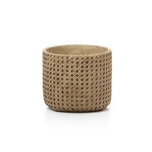 De RattanRock Plantenbak – Natuurlijk – L De RattanRock Plantenbak – Natuurlijk – L