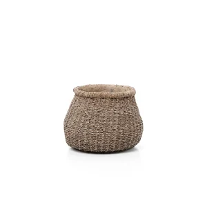 De Faux-Puff Plantenbak – Bruin – S