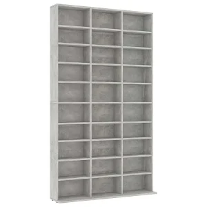 Cd-kast 102x16x177,5 cm bewerkt hout betongrijs Cd-kast 102x16x177,5 cm bewerkt hout betongrijs