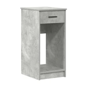 Computertorenstandaard met lade 35x45x77 cm betongrijs Computertorenstandaard met lade 35x45x77 cm betongrijs